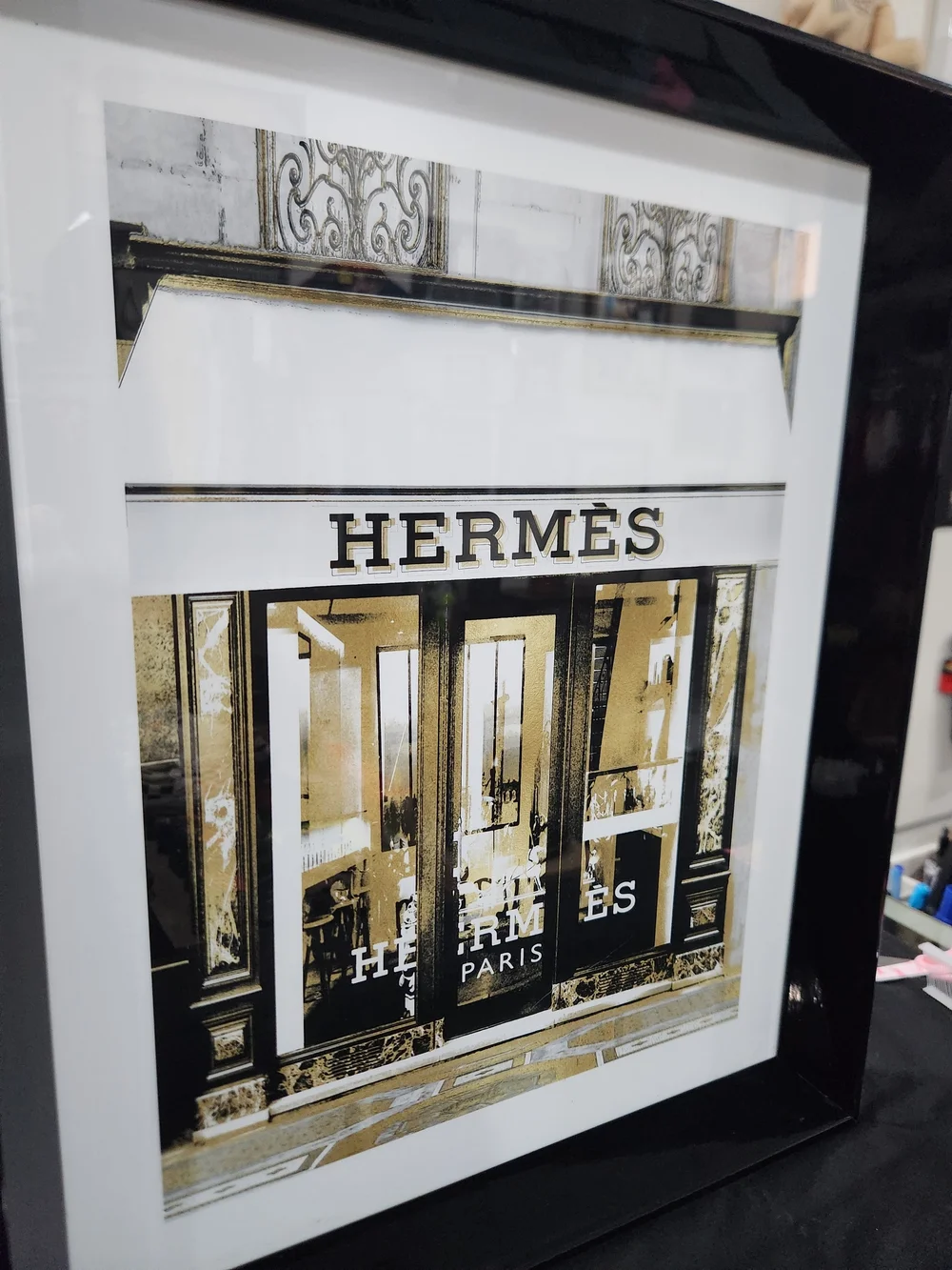 Hermes Storefront Print